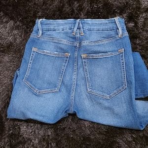 Good American Good Waist High Rise Skinny Jeans 0/25